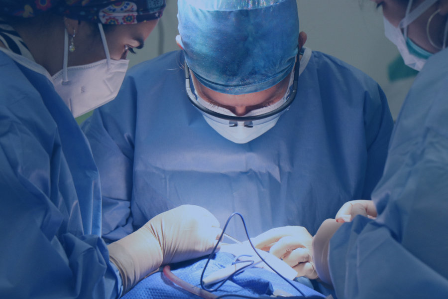 Surgeon Operating